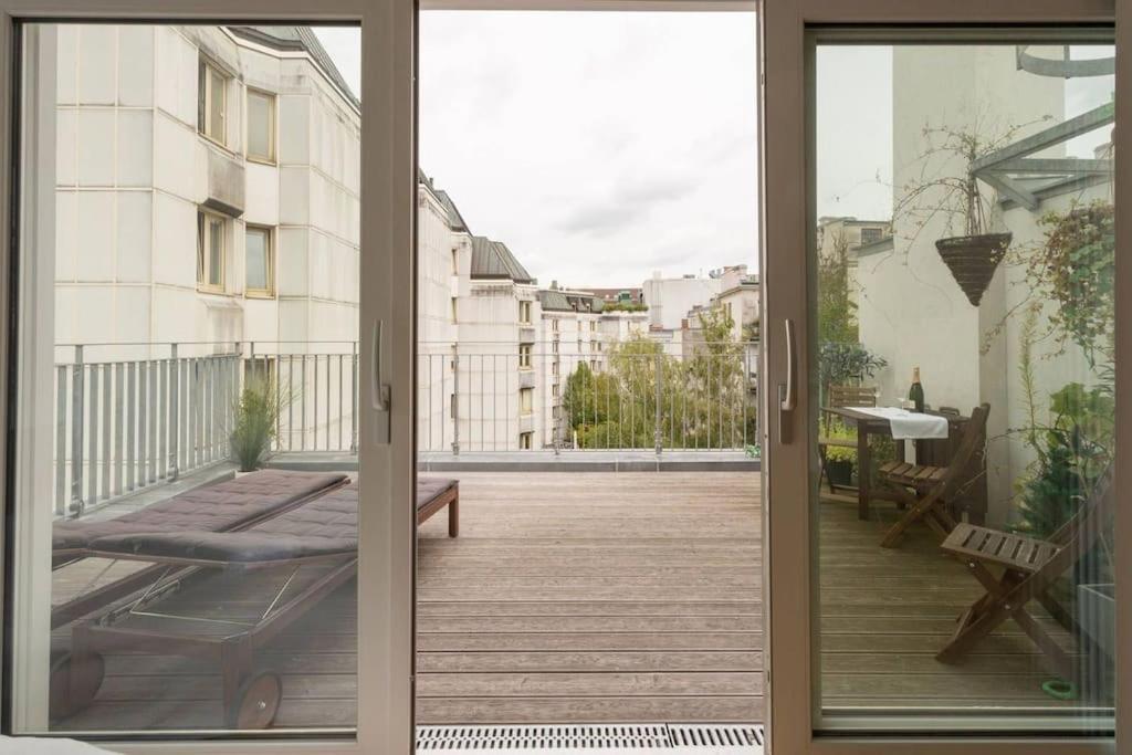 Amazing Terrace, Close To Viennas Biggest Shopping Street Exterior foto