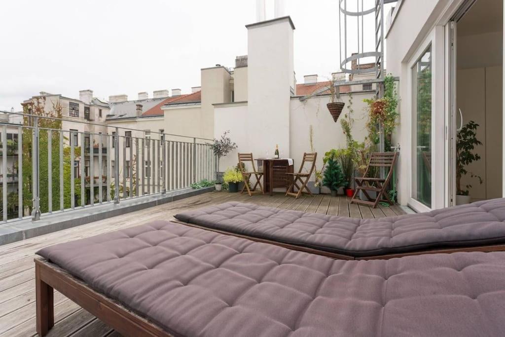 Amazing Terrace, Close To Viennas Biggest Shopping Street Exterior foto
